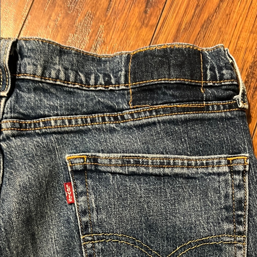 Levi's Blue Straight Jeans Timeless Style, relaxed fit - Picture 3 of 4